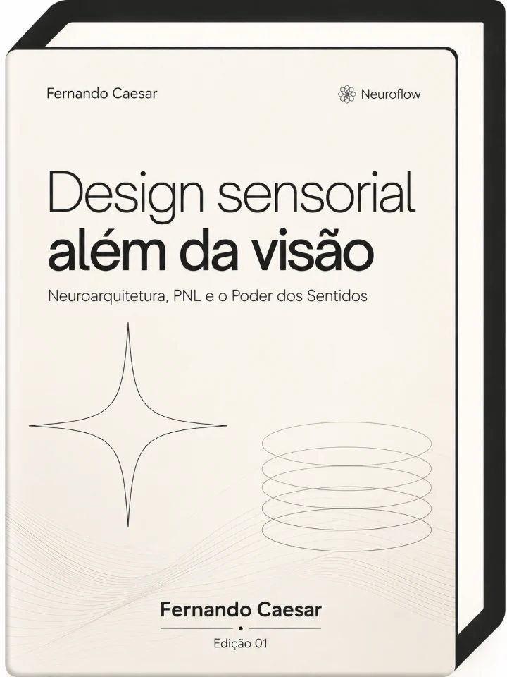 Capa do e-book Design Sensorial Além da Visão