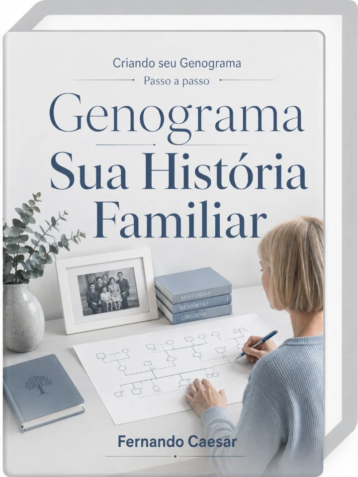 Capa do e-book Genograma: Sua História Familiar